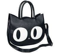 Banned Alternative Big Kitty Women's Handbag Black, Black, Taille unique, Gothic