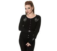 Banned Apparel 9 Lives Cat Cardigan L