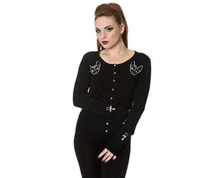 Banned Apparel 9 Lives Cat Cardigan XL