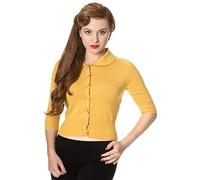 Banned Apparel April Shortsleeve Cardigan Mustard