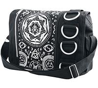 Banned Apparel Black Pentagram Illuminati Occult Shoulder Bag