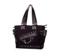 Banned Apparel Ladies Handcuff Alternative Handbag Gothic Rock Black Shoulder