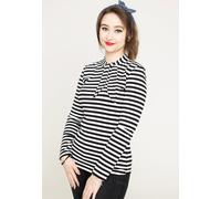 Banned Apparel - Spooks & Stripes Black - Longsleeve - black - S - 100% Cotton,Jersey S