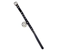 Banned Aynat Pentagram Choker Collar (Black)