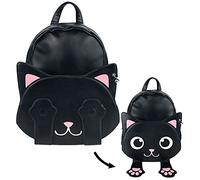 Banned Backpack of Tricks Women Backpack Black-White, Polyester,