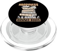 Banned Book Lover Reading Banned Book Puzzle Reader PopSockets PopGrip for MagSafe