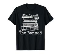 Banned Books Lovers I'm With The Banned T-Shirt