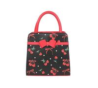 Banned Cherries And Bows Handbag Retro Rockabilly 50s Vintage Pin Up Style Bag