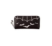 BANNED Clothing Black Wallet Purse BATS Salem White Goth Gift