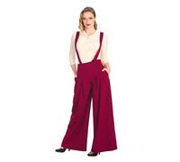 Banned Diamond Trousers, Red, XS - UK8, FR36, DE34, US4