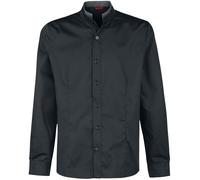 Banned Double Collar Shirt Long-sleeved Shirt black S