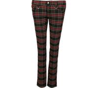 Banned Forever Yours Trousers Cloth Trousers black red XS