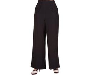 Banned Full Moon Trousers - Black / XS