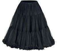 Banned Lifeforms Petticoat Skirt Black M-L