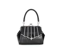 Banned Miss Foxy Handbag Faux Leather Gothic Retro Style Bag Batwing Alternative