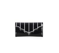 Banned Mixx Foxy Wallet Faux Leather Batwing Flap Rockabilly Gothic Emo