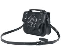 Banned Moloch pentagram Handbag black Onesize