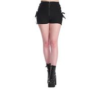 Banned Nyx Shorts - Alternative Emo Gothic Style (as8, Alpha, x_l, Regular, Regular) Black