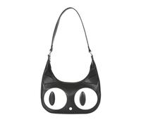 Banned Witching Cat Handbag - Kawaii Black Cat Shoulder Purse, Gothic Bag