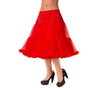Banned Women's Lifeforms 26" Petticoat - XS/S, Red
