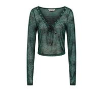 Banned Zorya Top Long-sleeve Shirt green black XS