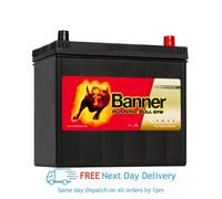 048 EFB Banner Running Bull Car Battery (55515)