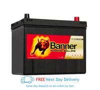 Banner 57015 EFB Start Stop Battery 760 CCA 80Ah 3 Year Warranty