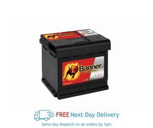 Banner P4409 SMF Battery 520 CCA 52Ah 3 Year Warranty