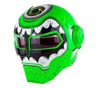 BANNESE Motorcycle Helmet Full Face Predator Helmet Motorcycle, Personality Cool Flip Open Helmet Mask for Motorcycle, Scooter Or Club Parties And Cosplay Prop, DOT Certified,Green Monster,L