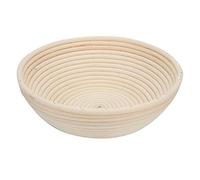 Banneton Brotform Bread Proofing Basket Set Handmade Natural Rattan Cane Dough Rising Bowl for Sourdough Artisan Bread Baking Professional Home Bakers 18cm 22cm 25cm (22X8.5)