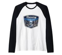 Banning State Park Minnesota Nature Hiking Camping Outdoors Raglan Baseball Tee