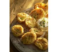Bannisters Frozen Mini Cheese & Chive Potato Skins - 1x1.9kg