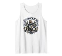 Bannockburn 1314 Robert The Bruce Scotland Tank Top