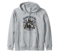 Bannockburn 1314 Robert The Bruce Scotland Zip Hoodie