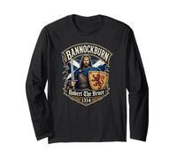 Bannockburn Robert The Bruce 1314 Scotland Long Sleeve T-Shirt