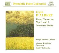 Banowetz:Moscow So - ALBERT: Piano Concertos Nos. 1 and 2 / Esther Overture
