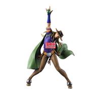 Banpresto Action Figure Gyro Zeppeli Steel Ball Run JoJo's Bizarre Adventure Mometria 26 cm - PZ71696P Multicolor - Collectible Figure, Ideal for Anime Fans