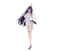 Banpresto Albedo Overlord Action Figure - Glitter&Glamours - Wedding Ver. 27 cm - BP29874P Multicolor - Collectible Figure - Ideal for Anime Fans