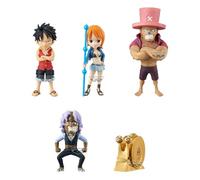 Banpresto Bandai - World Collectable Figure - One Piece - B - 7 cm - (5 Different Figures - Individually Packed) - BP28839P