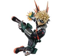 Banpresto BP17617 MY HERO ACADEMIA - Katsuki Bakugo - Figurine Amazing Heroes, Black, 12cm