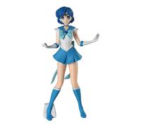 Banpresto BP19171 Super Sailor Mercury Action Figure, (Ver.A), Pretty Guardian Sailor Moon Eternal The Movie - Glitter & Glamours, 23 cm, Multicolor