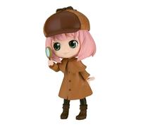 Banpresto BP88563P Q Posket Anya Forger Figure, Spyxfamily, Research, Ver.A, 13 cm, Multicolor