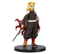 Banpresto BP88583P Kyojuro Rengoku Action Figure, Demon Slayer: Kimetsu No Yaiba, Vol.43, 17 cm, Multicolor