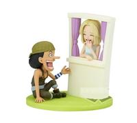 Banpresto World Colletable Log Stories Usopp & Kaya One Piece Figure 7 Cm Yellow