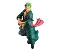 Banpresto BP89379P Roronoa Zoro One Piece Action Figure, Grandist, 22 cm, Multicolor