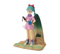 BANPRESTO Collectible Action Figure Bulma Dragon Ball - History Box 13 cm, BP29376P, Multicoloured, Optima for Anime Fans