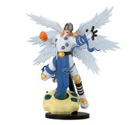 Banpresto Digimon Adventure Digivice Figure Angemon | 22cm PVC Statue | Official Banpresto Collectible | Angel-Type Digimon with Digivice Display | Non-Articulated Anime Figure
