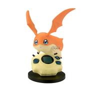 Banpresto Digimon Adventure Digivice Figure Patamon | 10cm PVC Statue | Official Banpresto Collectible | Patamon with Digivice Display | Non-Articulated Anime Figure