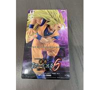 Banpresto Dragon Ball Super Saiyan 3 Goku Sculptures Big Budoukai 6 Volume 6 Figure, 5.1 Inches, 34399
