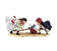 Banpresto Edward Newgate Vs Shanks One Piece Collectable Figure - World Collectable Log Stories 13 cm, Multicoloured, BP29081P, Ideal for Anime Fans